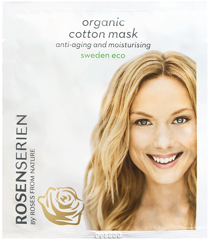 Organic Cotton Mask - Naturlig ansiktsmask / Sheetmask
