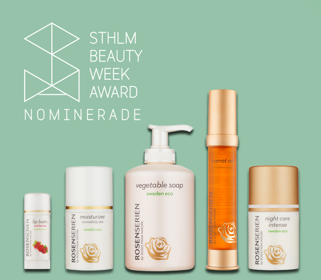 Fem produkter nominerade i Stockholm Beauty Week Awards