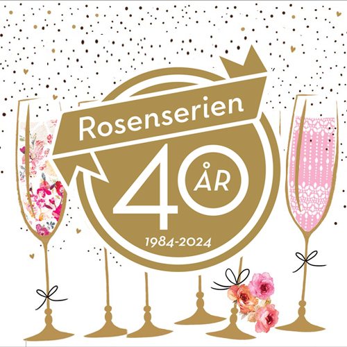 Rosenserien 40 år, fira med oss hela året!