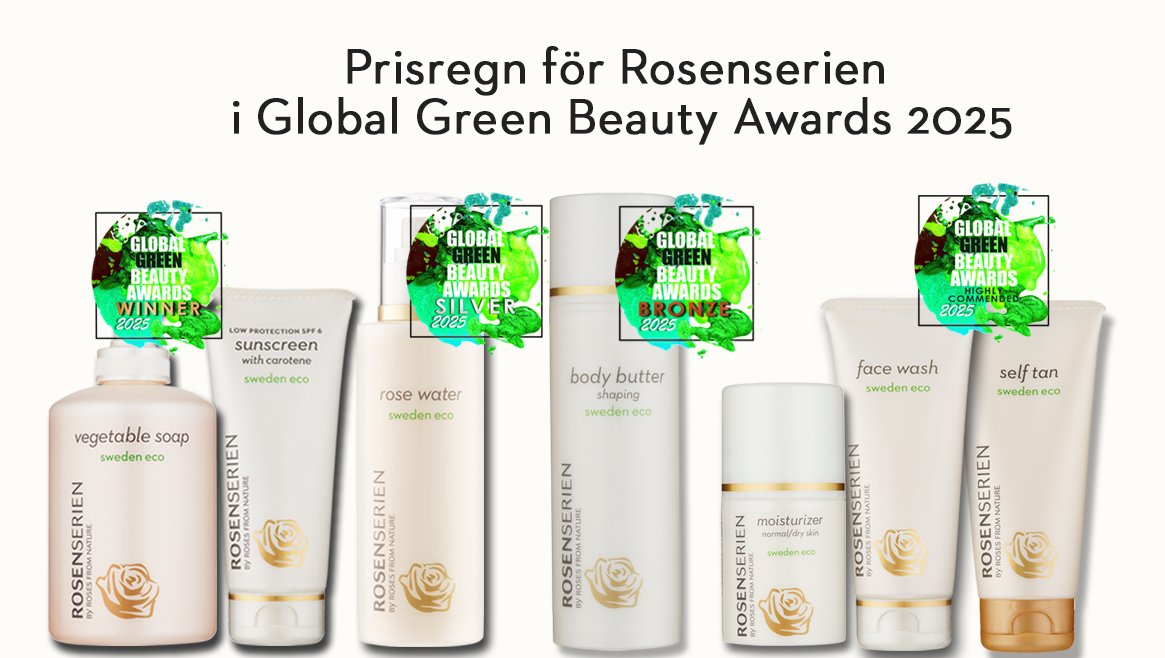 Storslam igen! 12 priser i Global Green Beauty Awards 2025